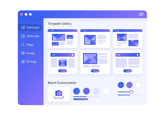 Scale your brand with a free drag and drop website builder