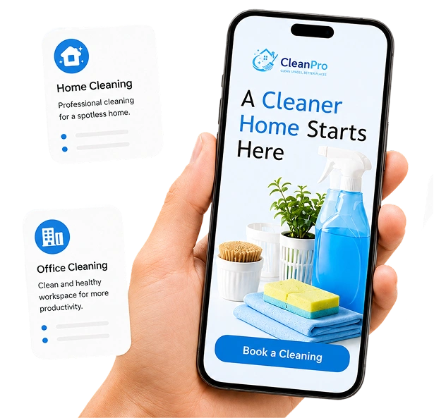 cleaning services template