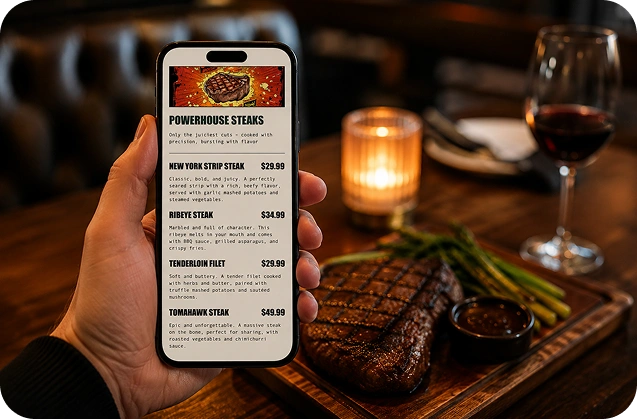 Show Your Menu