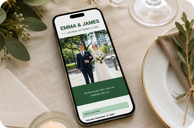Share Wedding Details